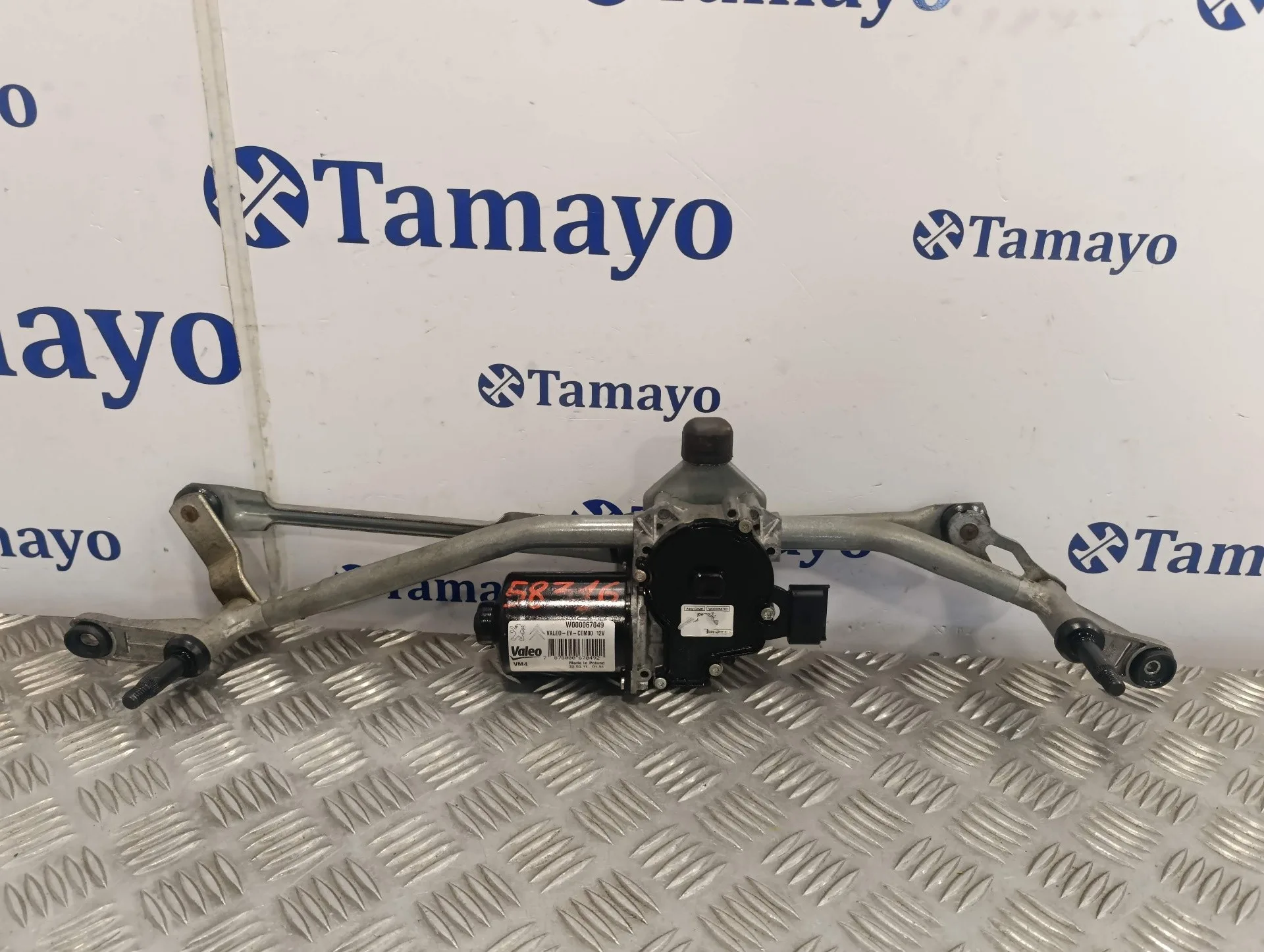 Motor Limpia Delantero para Toyota Proace