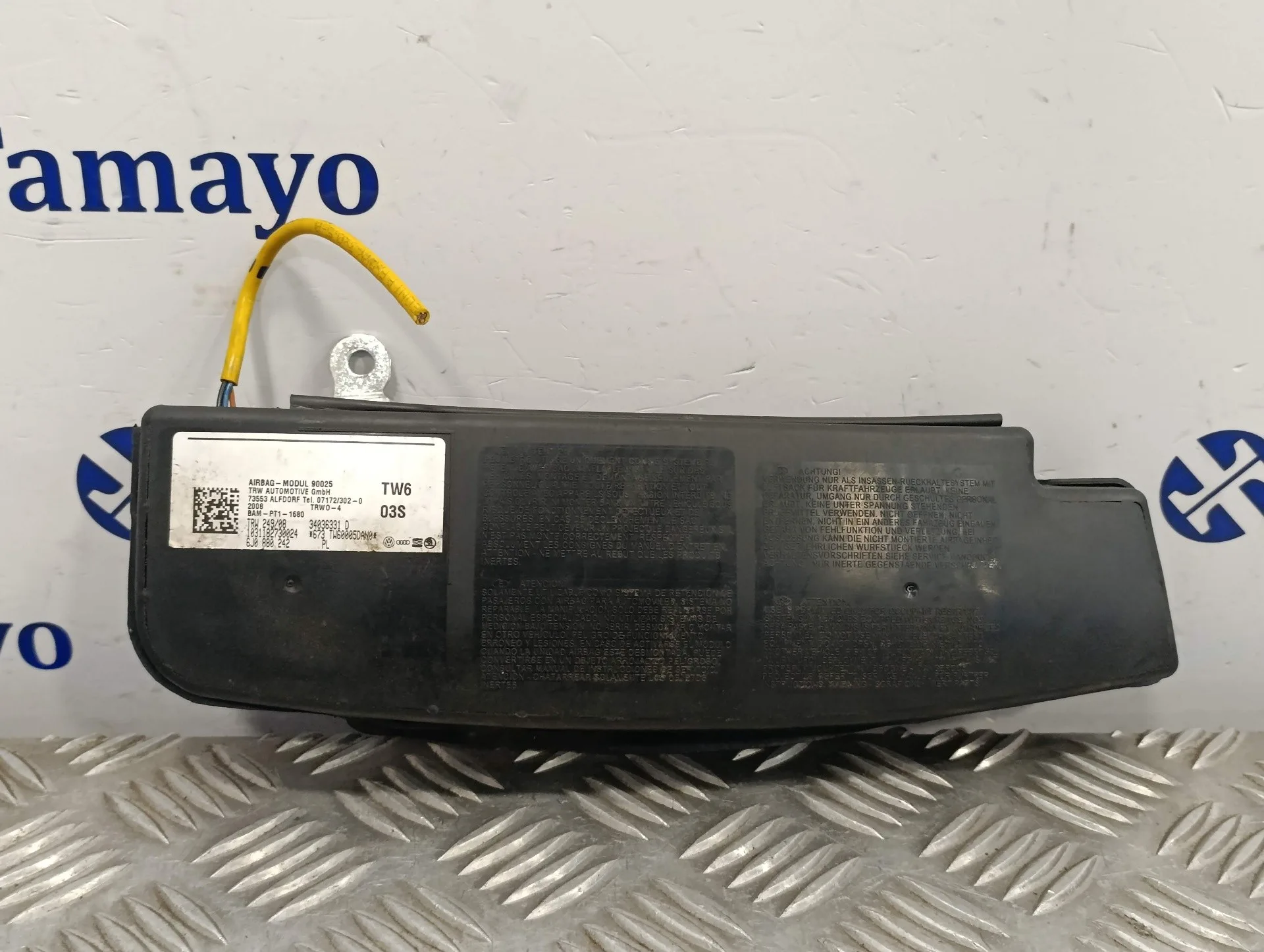 Airbag Delantero Derecho para Seat Ibiza (6J5)
