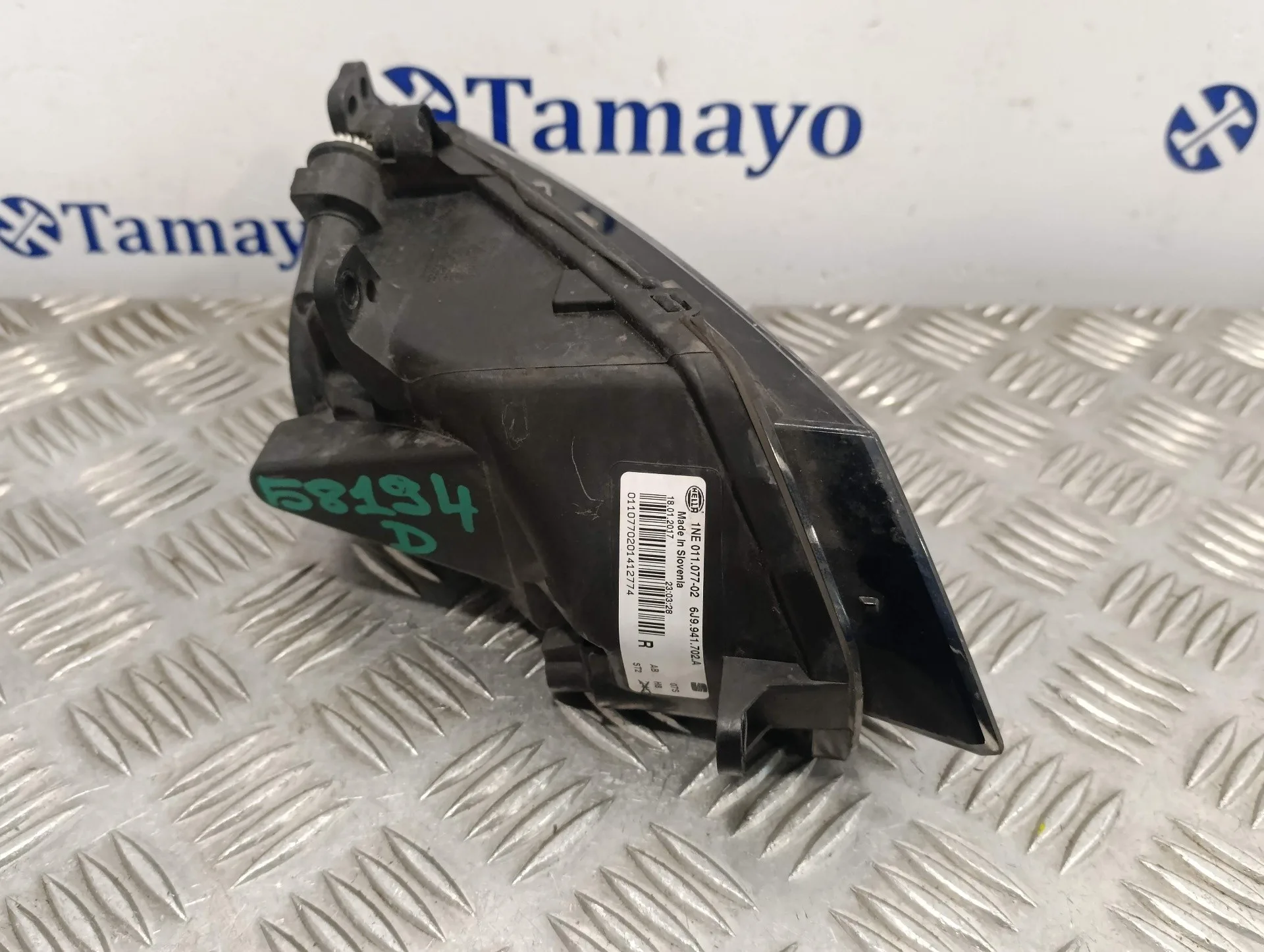 Faro Antiniebla Derecho para Seat Ibiza Sc (6P5)