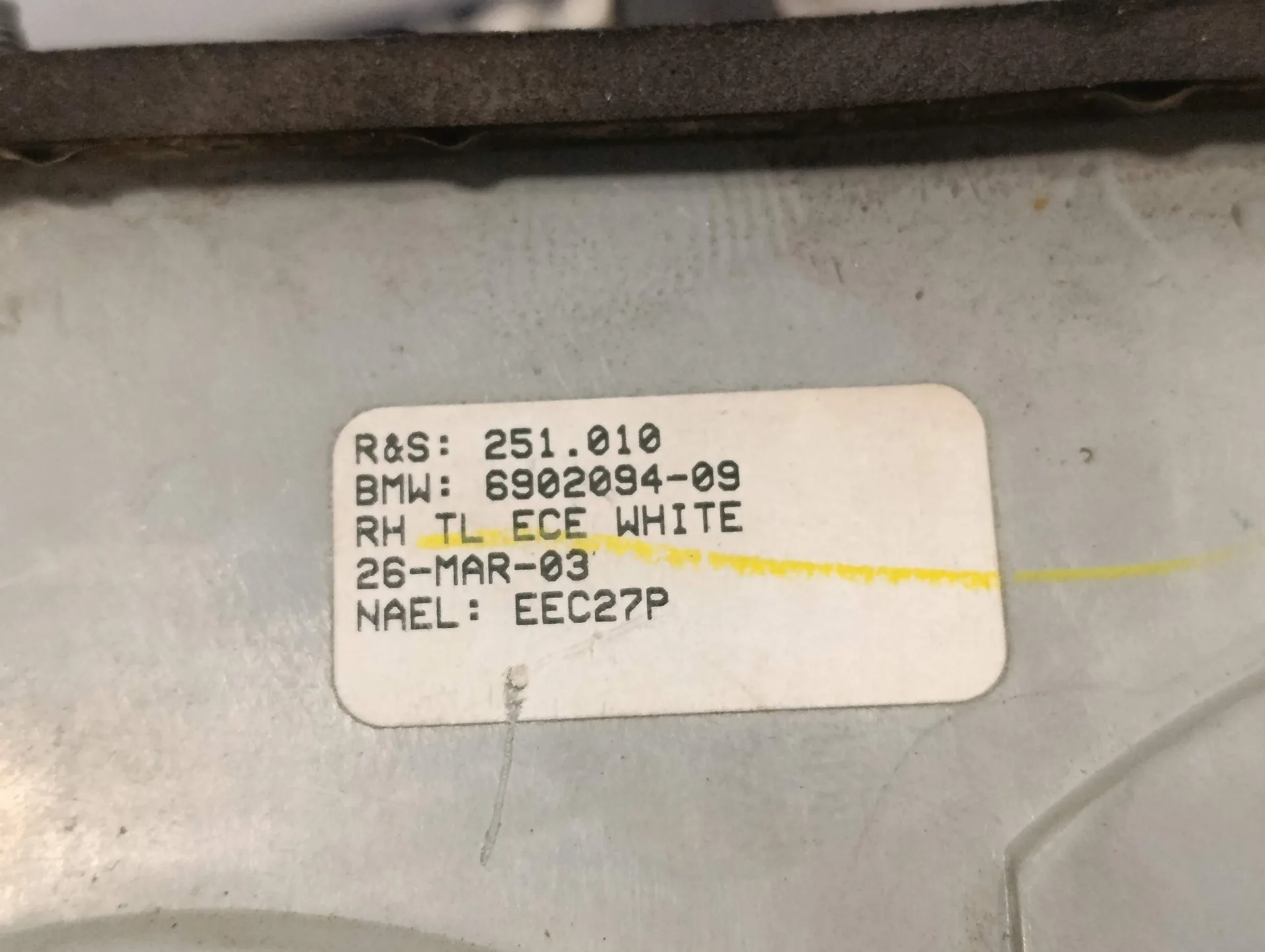 Piloto Trasero Derecho para Bmw X5 (E53)