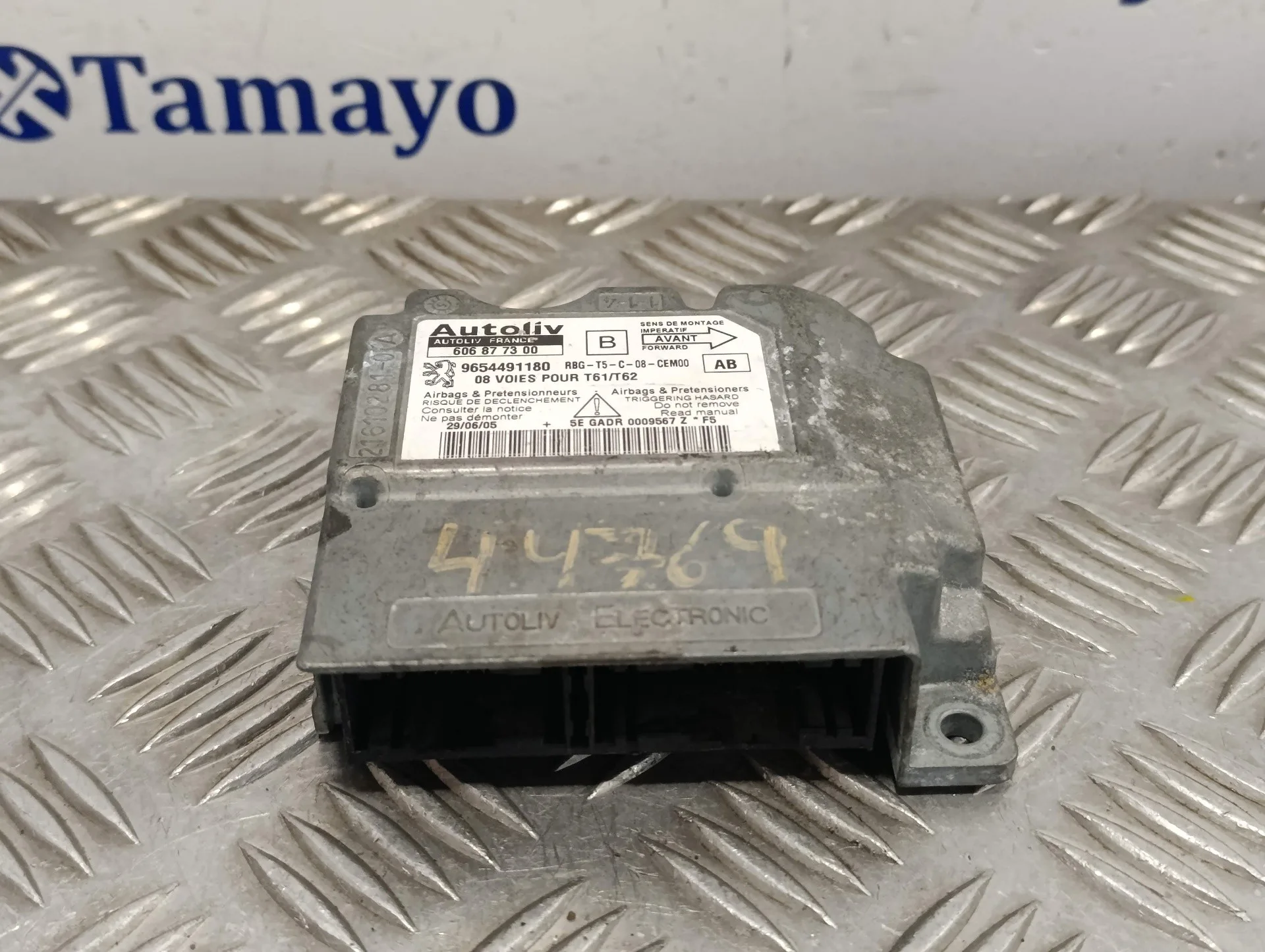 Centralita Airbag para Peugeot 307 Berlina (S2)