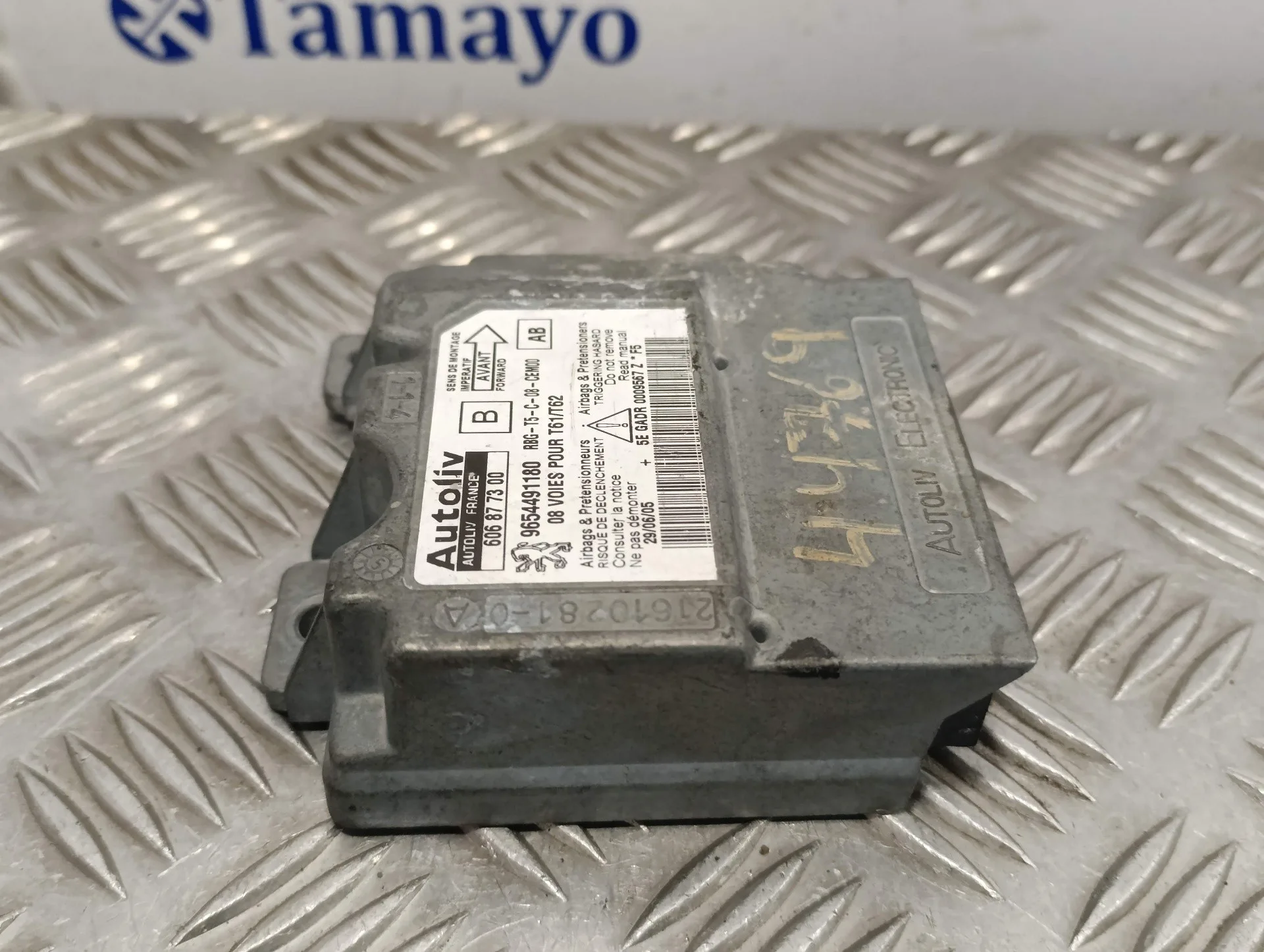 Centralita Airbag para Peugeot 307 Berlina (S2)