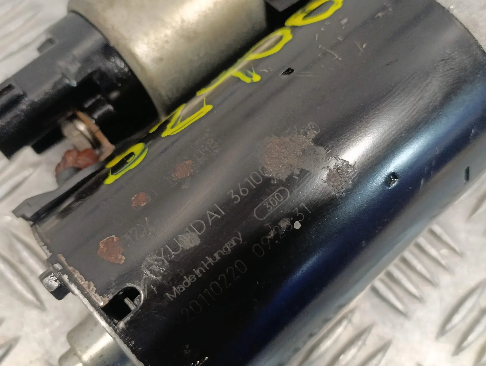 Motor Arranque para Hyundai Veloster