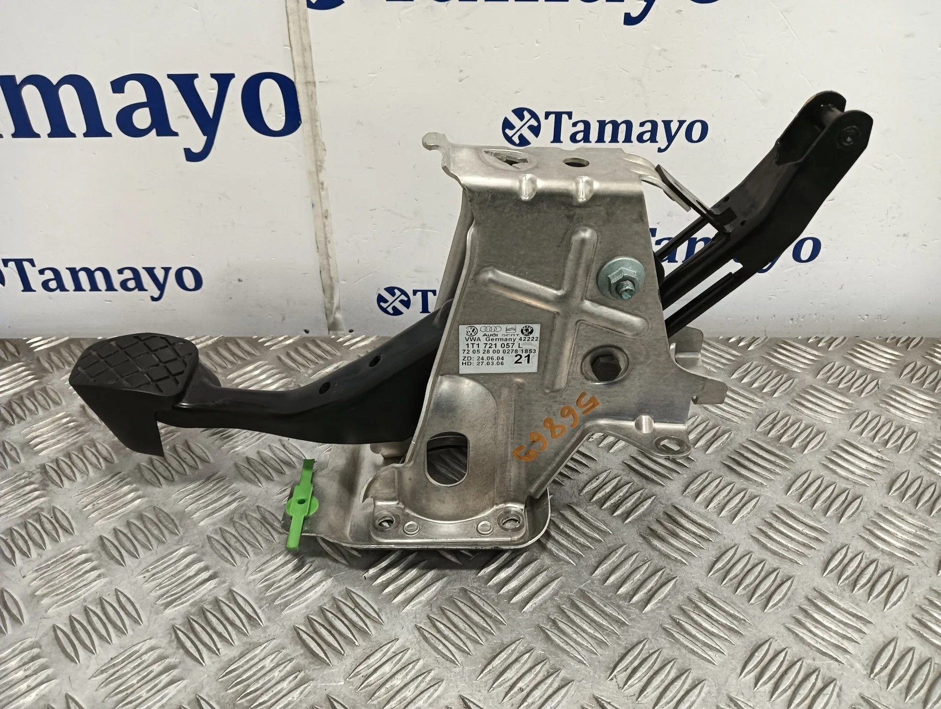 Pedal Freno para Volkswagen Caddy Ka/Kb (2K)