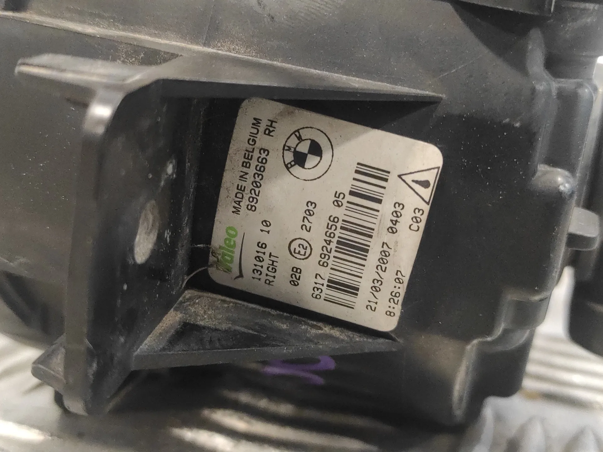 Faro Antiniebla Derecho para Bmw X3 (E83)