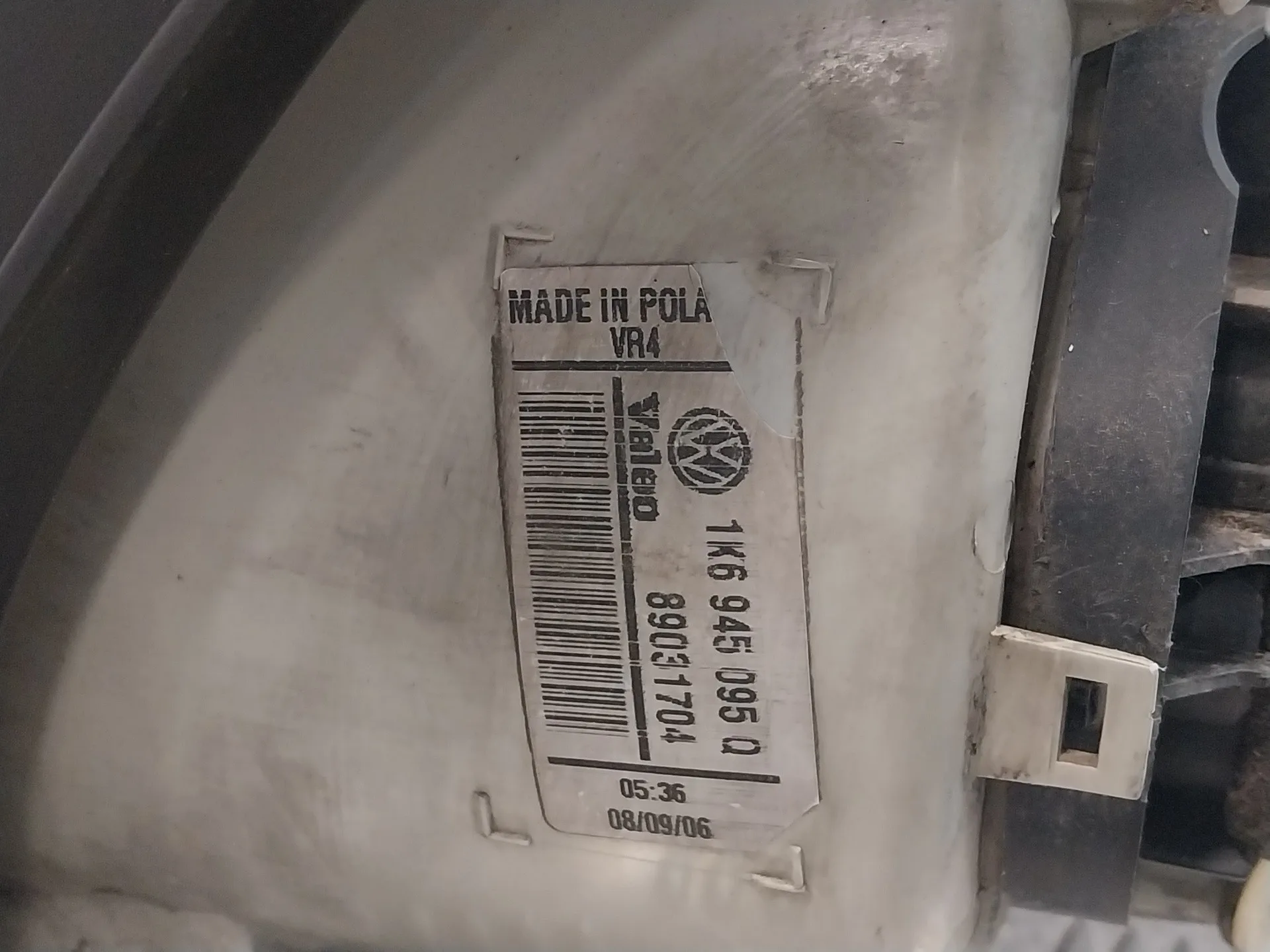 Piloto Trasero Izquierdo para Volkswagen Golf V Berlina (1K1)