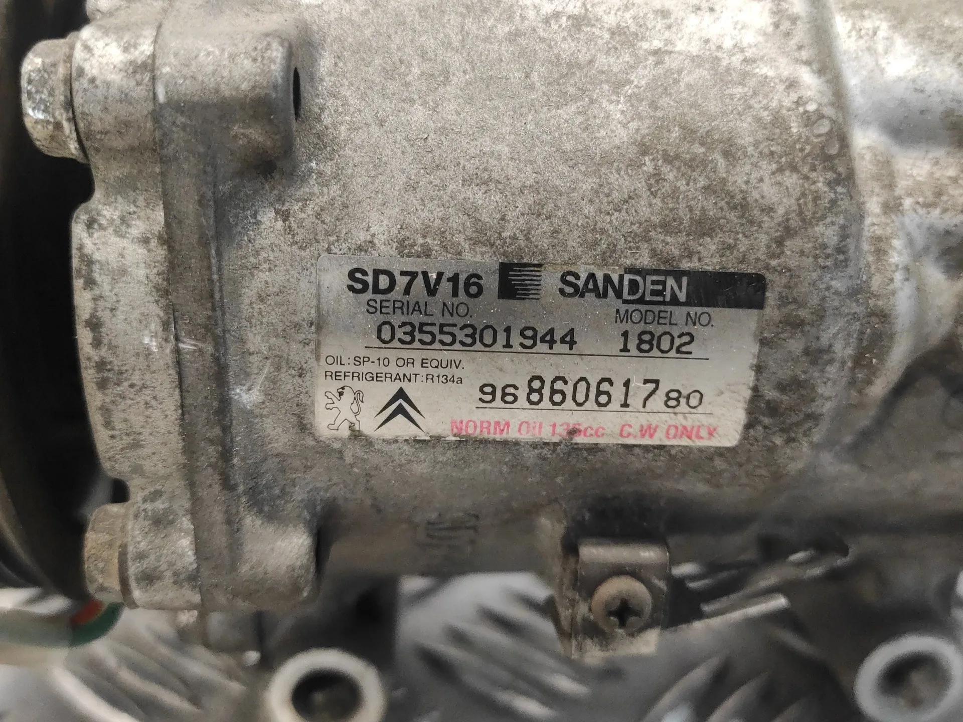 Compresor Aire Acondicionado para Citroën Xsara Picasso