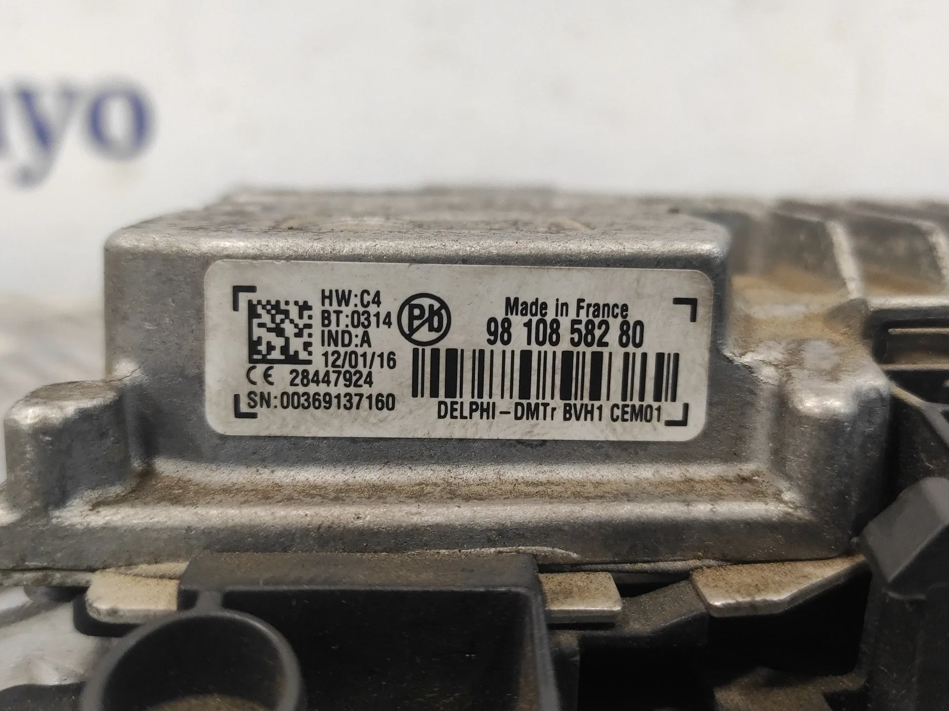 Centralita Start / Stop para Citroën C4 Cactus