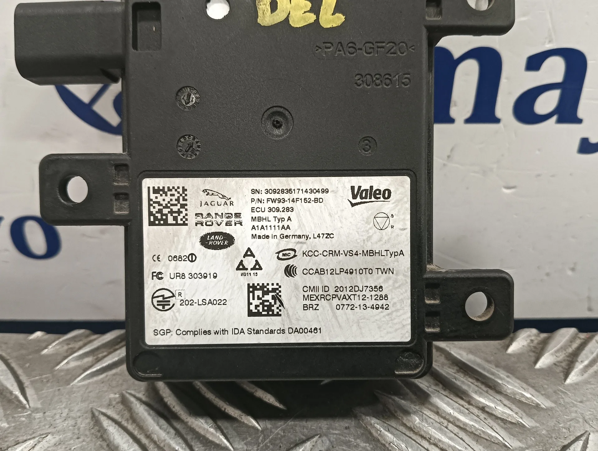 Radar Proximidad Trasero para Land Rover Discovery Sport