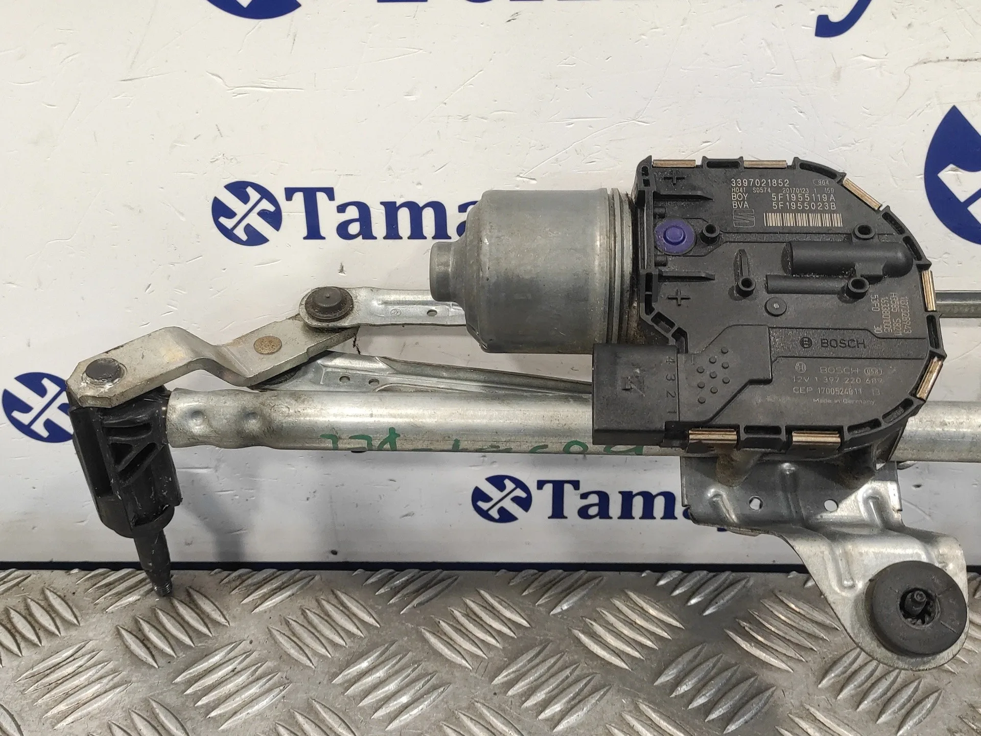 Motor Limpia Delantero para Seat Leon St (5F8)