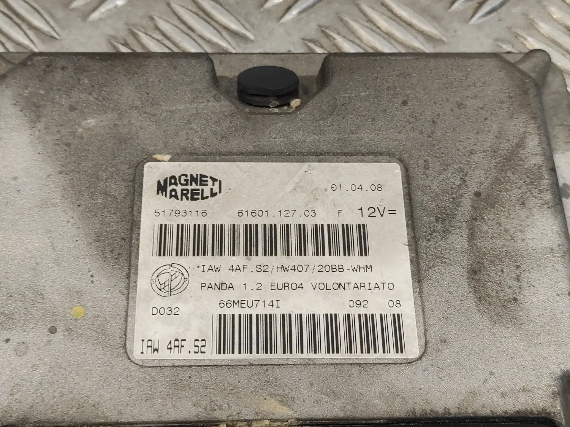 Centralita Motor Uce para Fiat Panda (169)