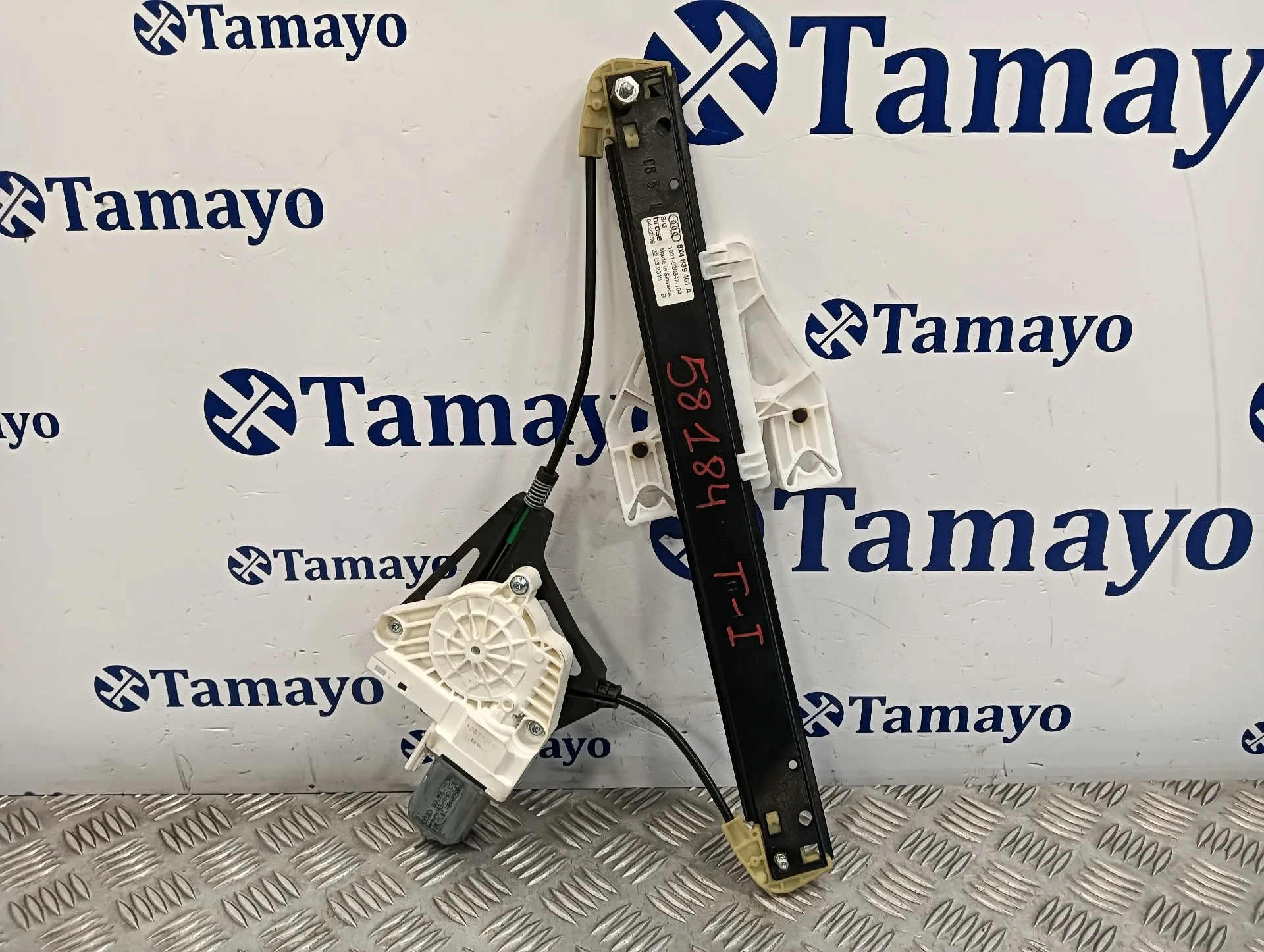 Elevalunas Trasero Izquierdo para Audi A1 Sportback (8Xf)
