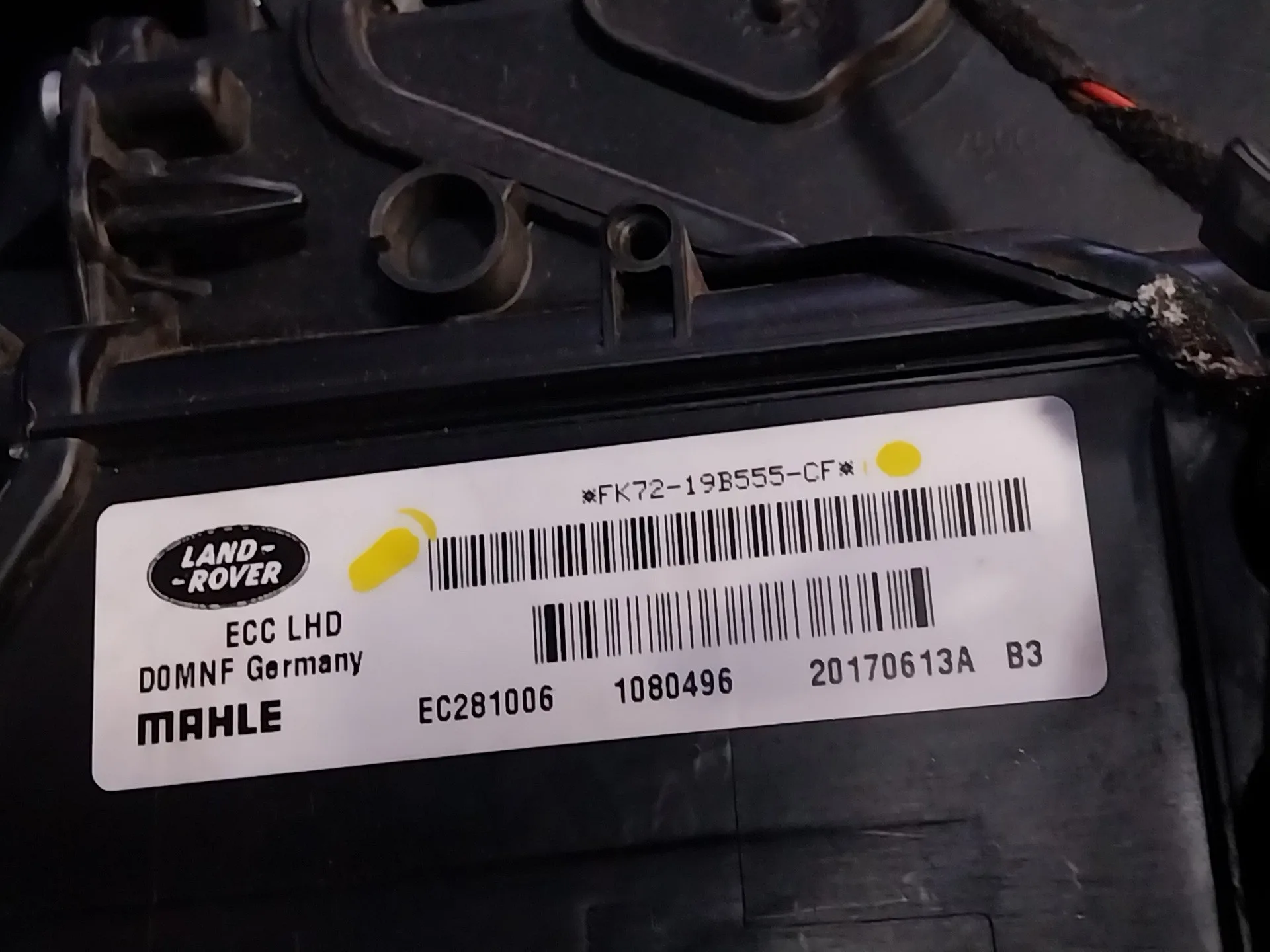 Calefaccion Entera Normal para Land Rover Discovery Sport