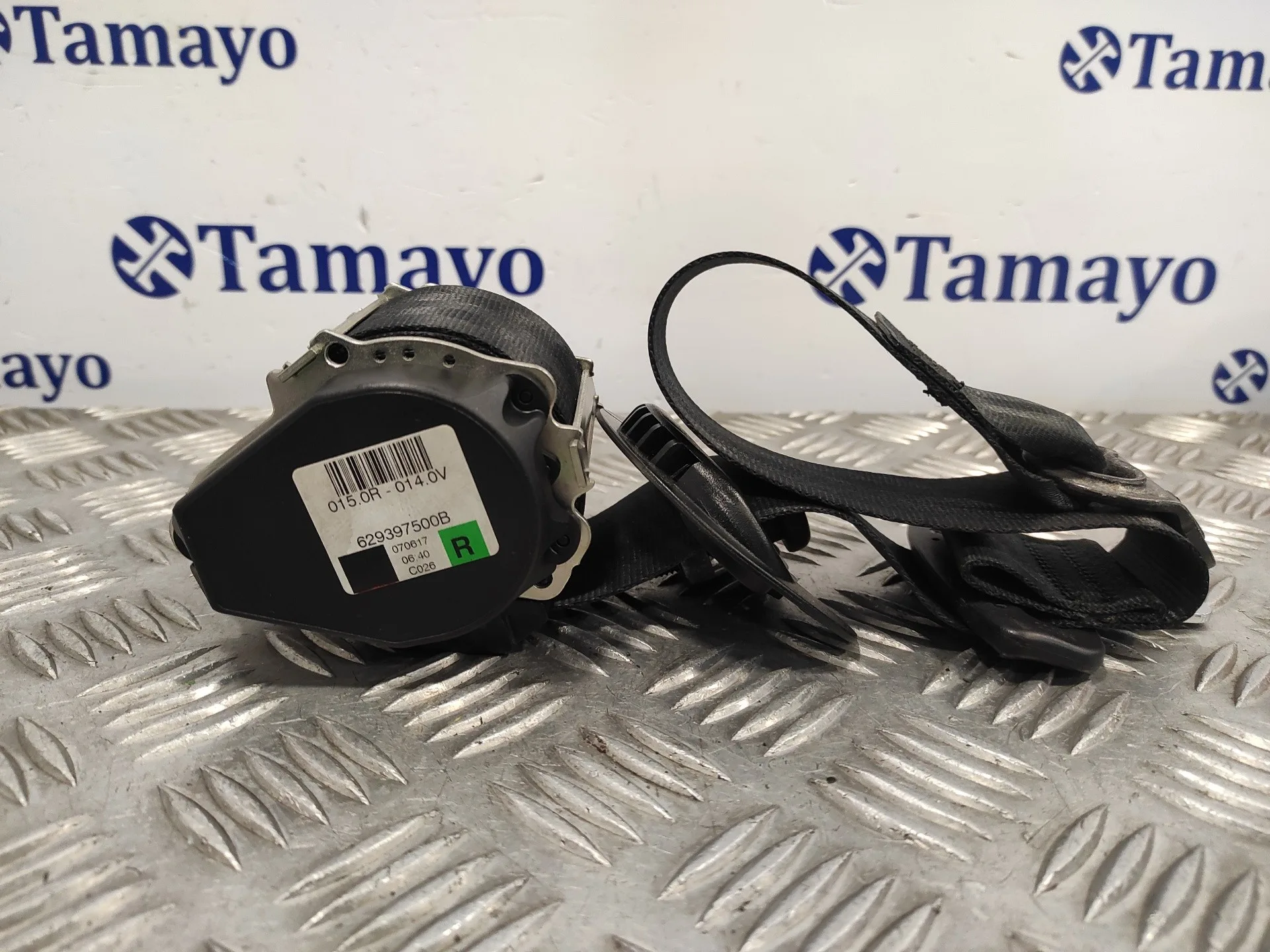 Cinturon Seguridad Trasero Derecho para Land Rover Discovery Sport