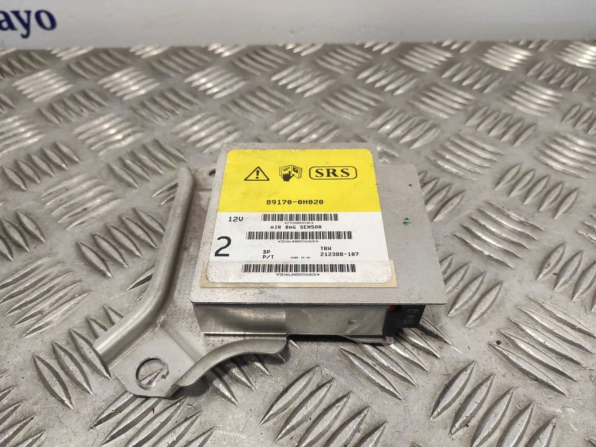 Centralita Airbag para Toyota Aygo (Kgb/Wnb)