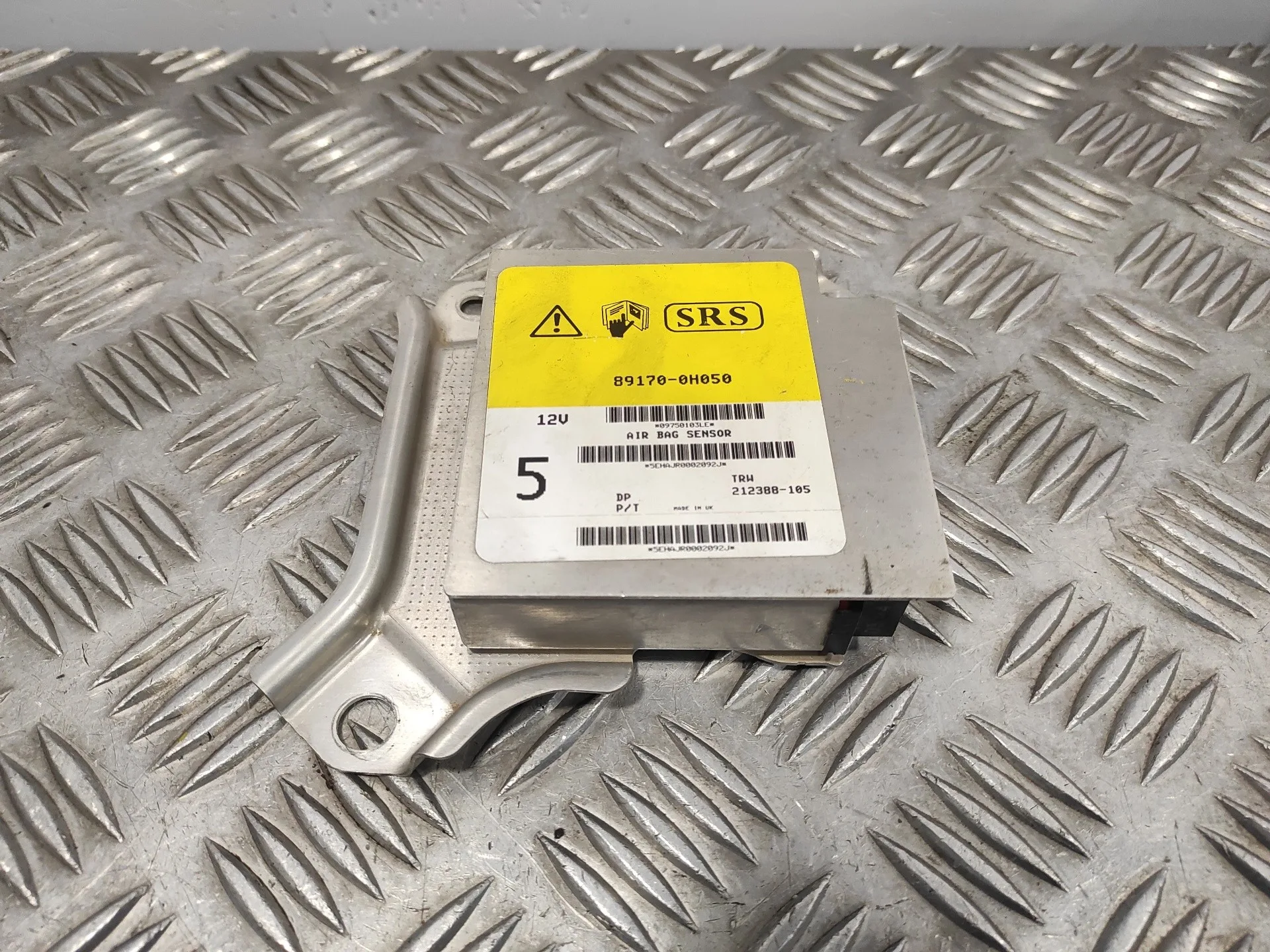 Centralita Airbag para Toyota Aygo (Kgb/Wnb)
