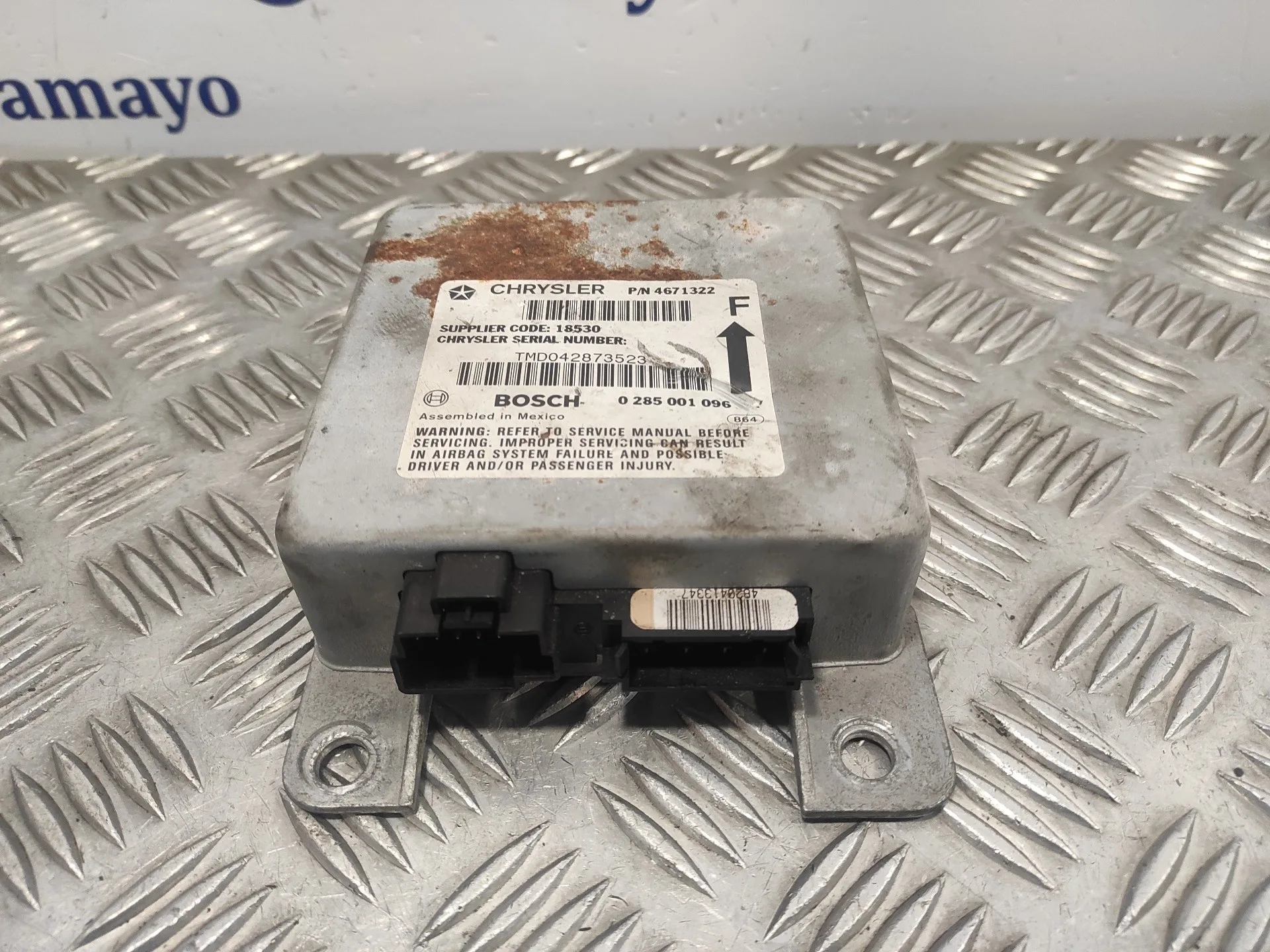 Centralita Airbag para Chrysler Stratus Cabrio (Jx)