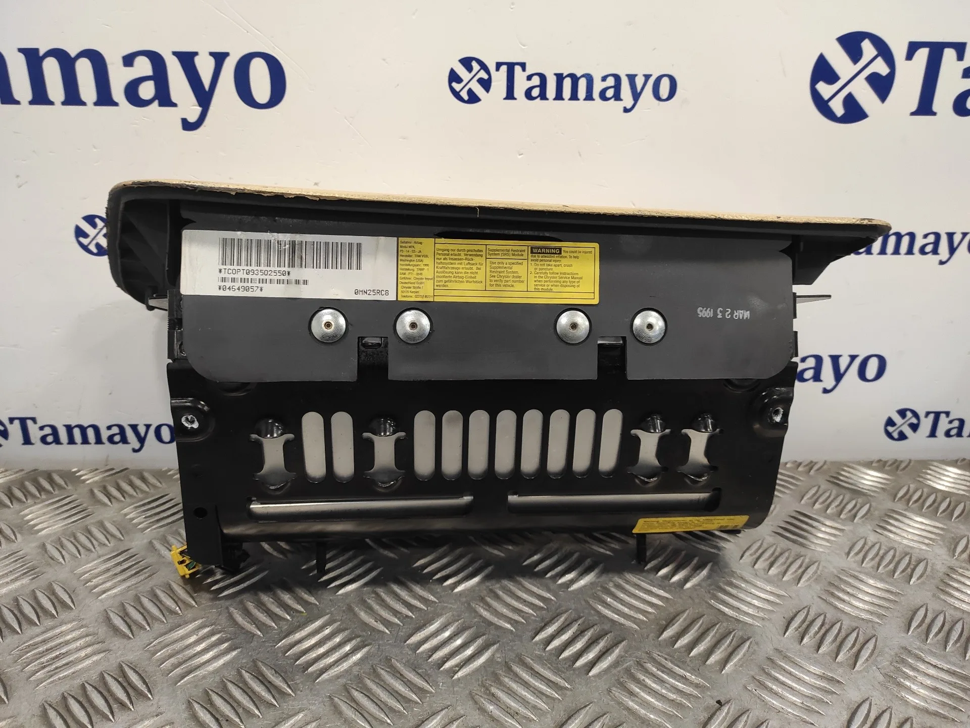 Airbag Delantero Derecho para Chrysler Stratus Cabrio (Jx)