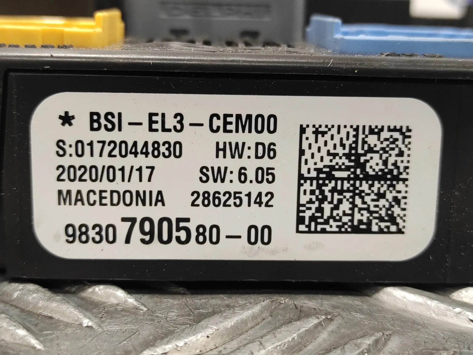 Caja Reles / Fusibles para Peugeot 308 Sw
