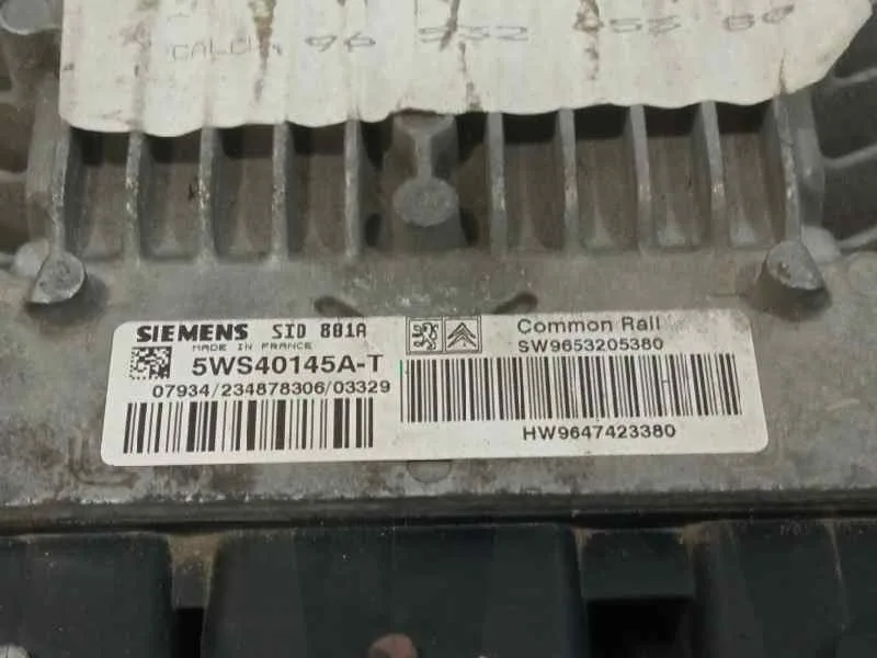 Centralita Motor Uce para Peugeot 307 (S1)