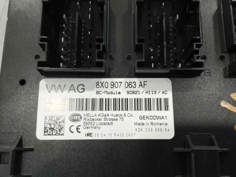 Modulo Electronico para Audi A1 Sportback (8Xf)