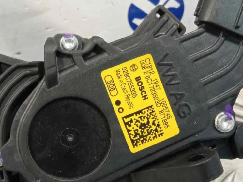 Pedal Acelerador para Audi A1 Sportback (8Xf)