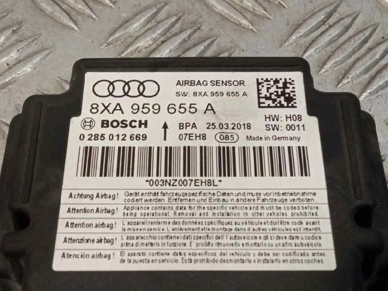Centralita Airbag para Audi A1 Sportback (8Xf)