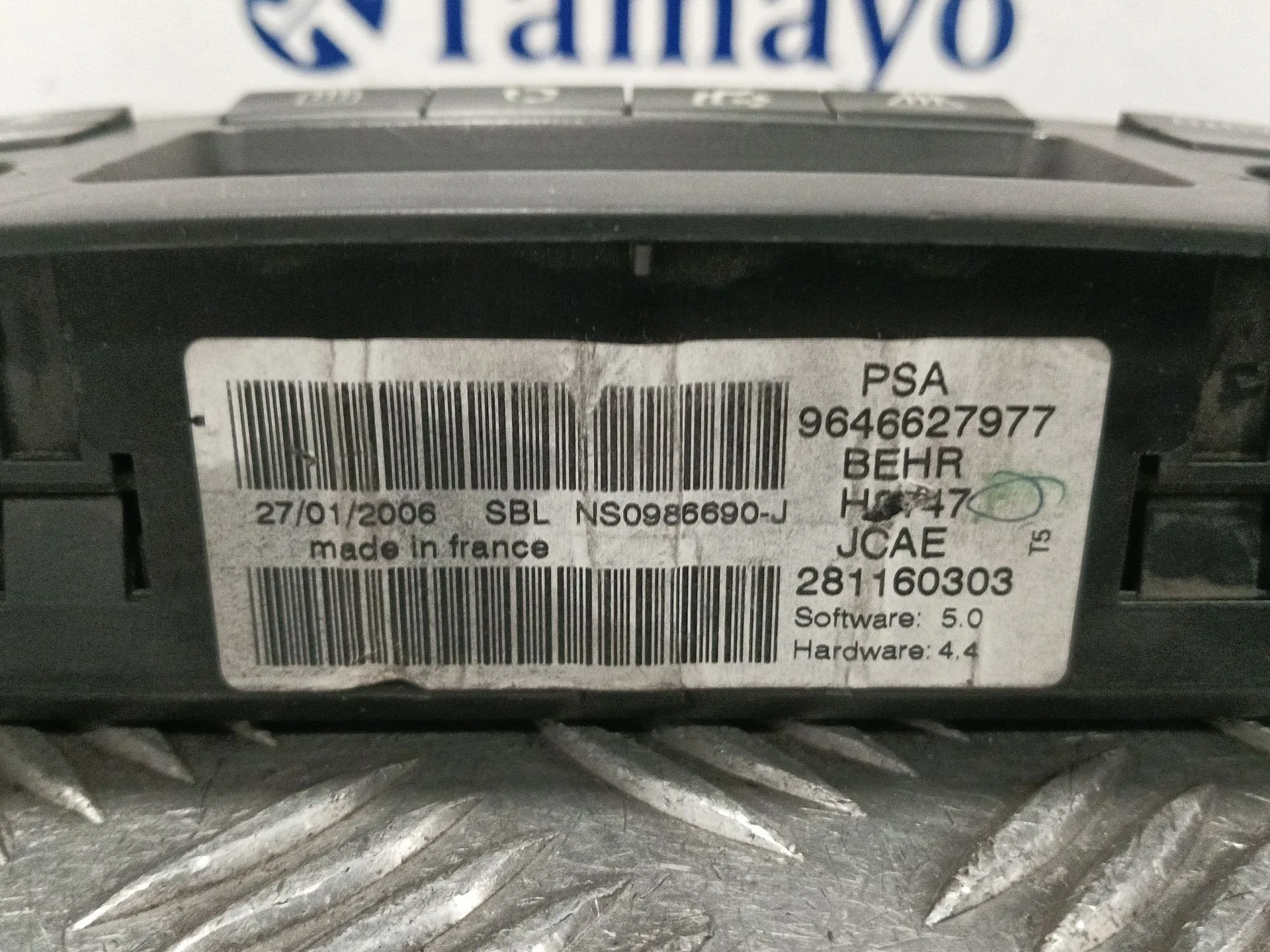 Mando Climatizador para Peugeot 307 Berlina (S2)
