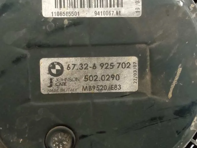 Electroventilador para Bmw X3 (E83)