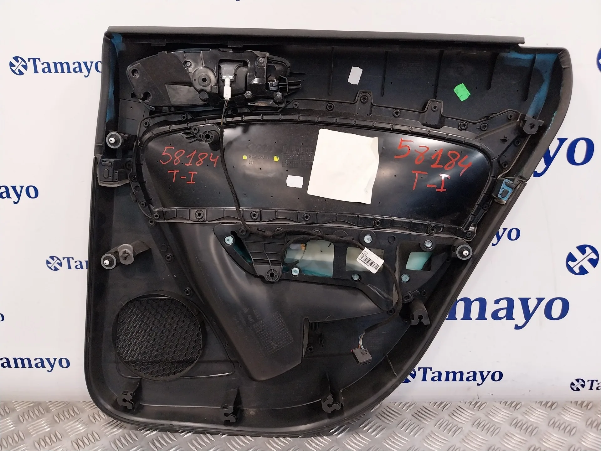 Guarnecido Puerta Trasera Izquierda para Audi A1 Sportback (8Xf)