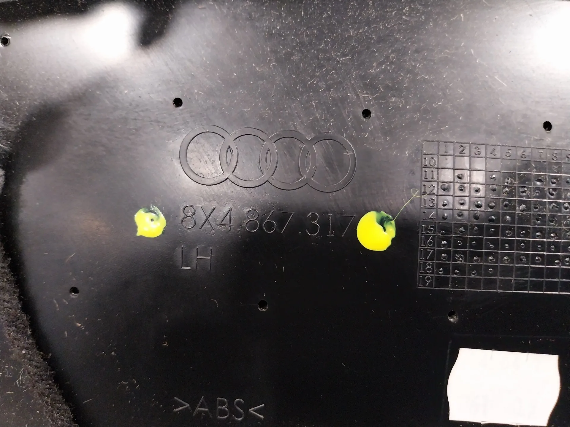 Guarnecido Puerta Trasera Izquierda para Audi A1 Sportback (8Xf)