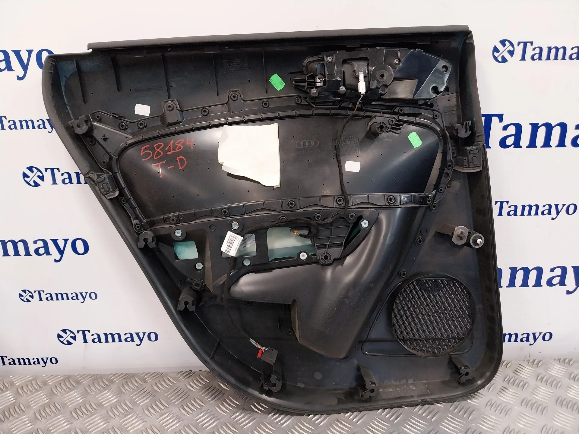 Guarnecido Puerta Trasera Derecha para Audi A1 Sportback (8Xf)
