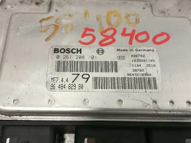 Centralita Motor Uce para Peugeot 206 Berlina