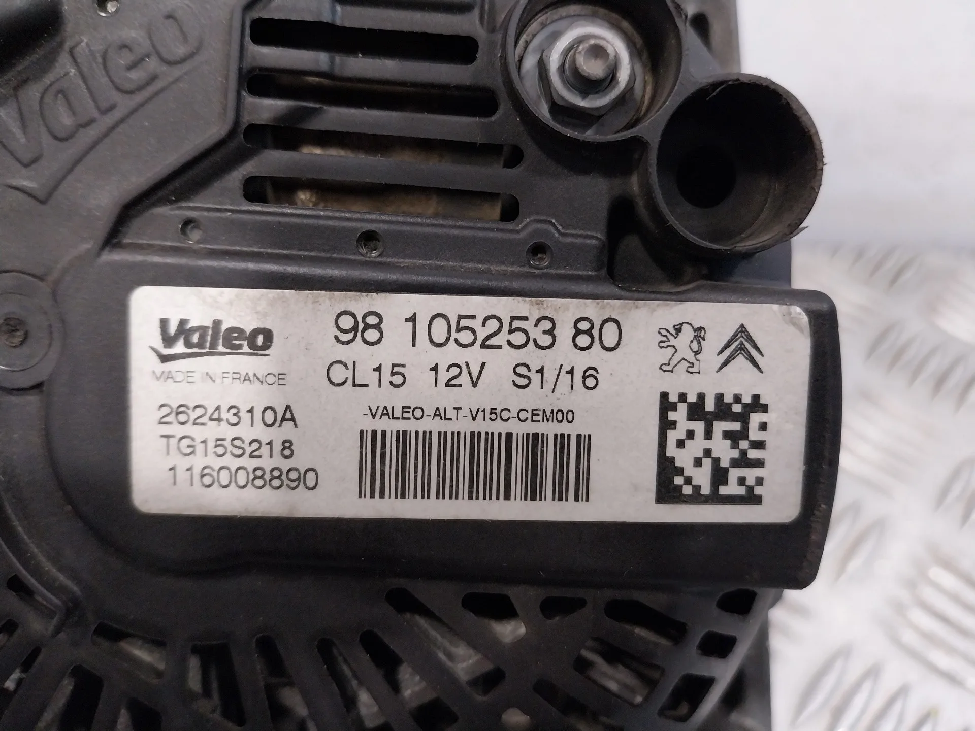 Alternador para Citroën C4 Cactus