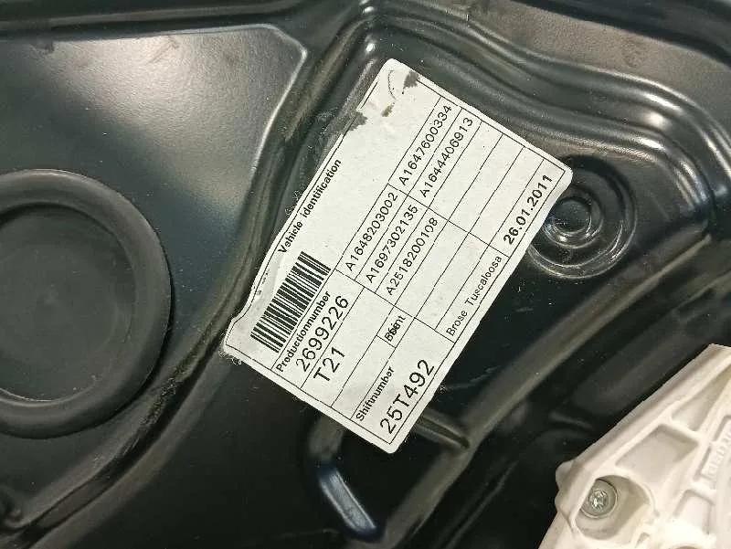 Elevalunas Delantero Izquierdo para Mercedes-Benz Clase M (W164)