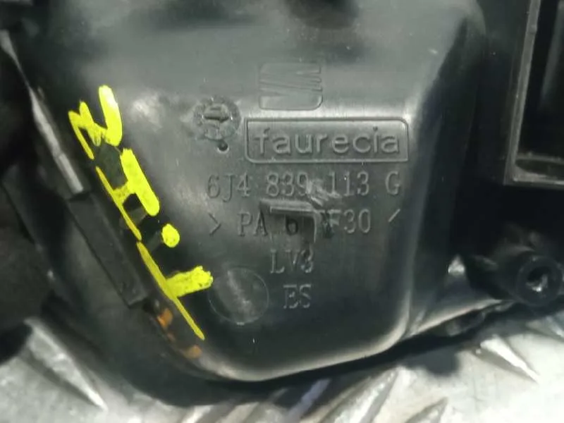 Maneta Interior Trasera Izquierda para Seat Ibiza (6J5)