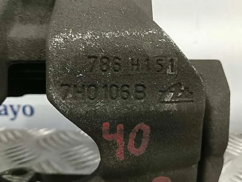 Pinza Freno Delantera Derecha para Volkswagen Touareg (7L6)