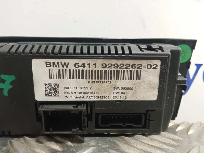 Mando Climatizador para Bmw X1 (E84)
