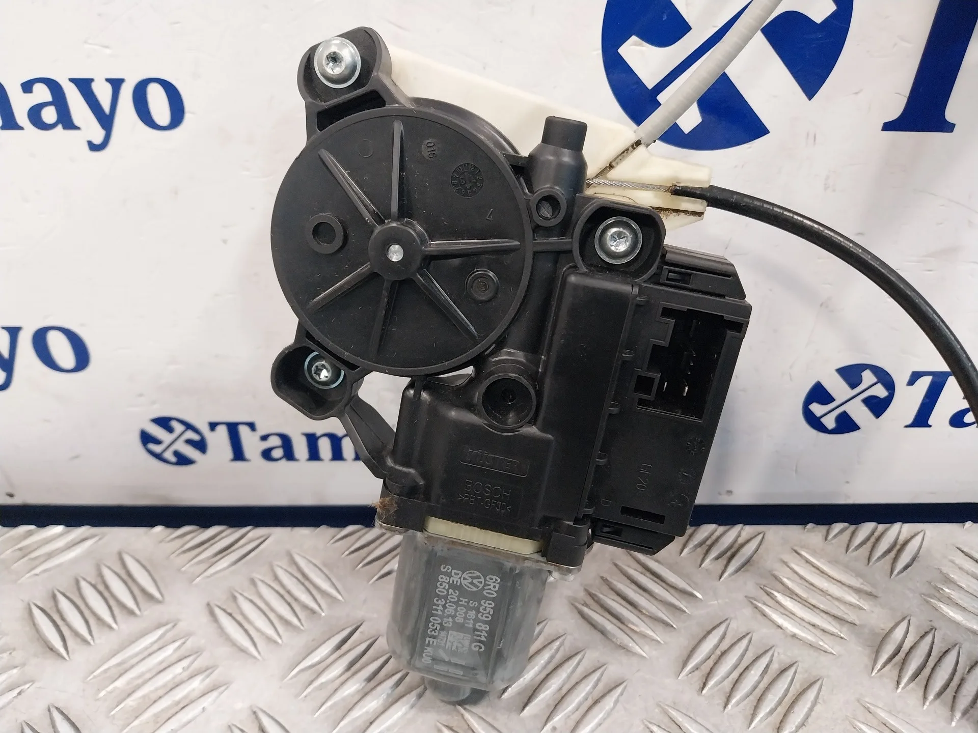 Elevalunas Trasero Izquierdo para Volkswagen Polo (6R1)