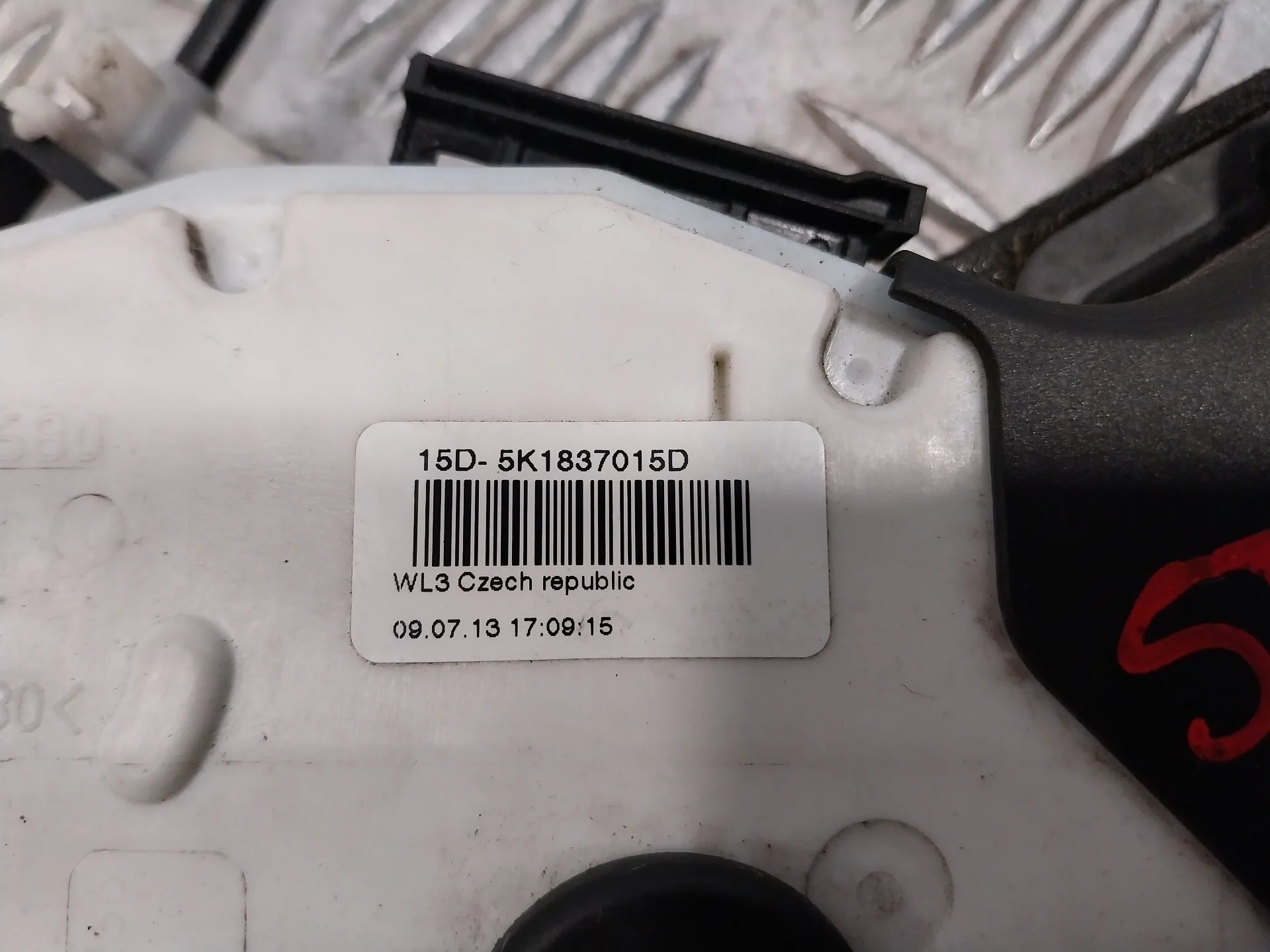 Cerradura Puerta Delantera Izquierda para Volkswagen Polo (6R1)