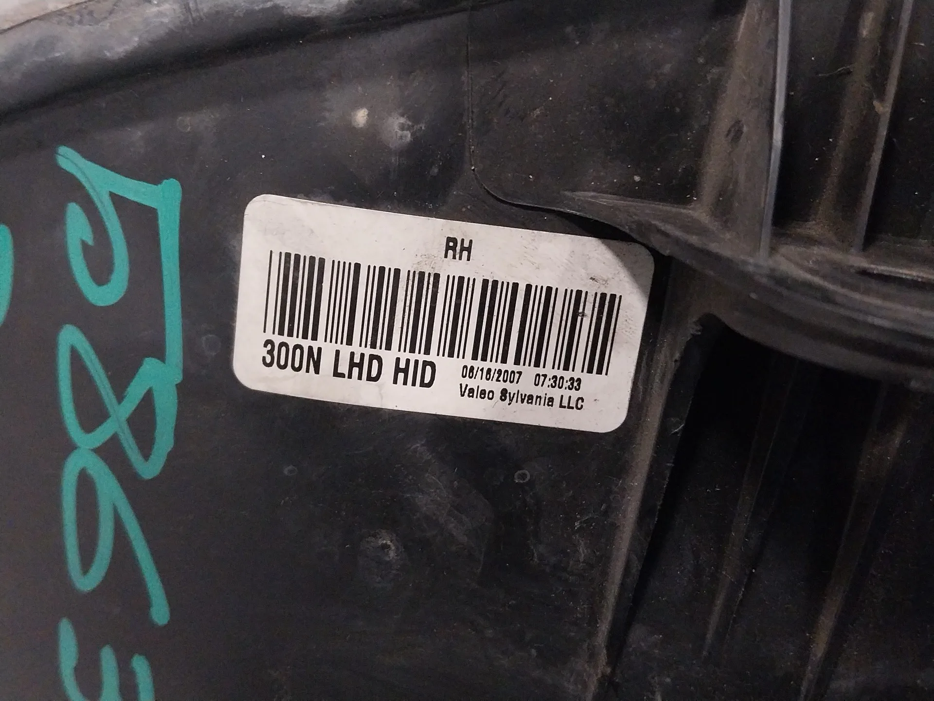 Faro Derecho para Chrysler 300 C