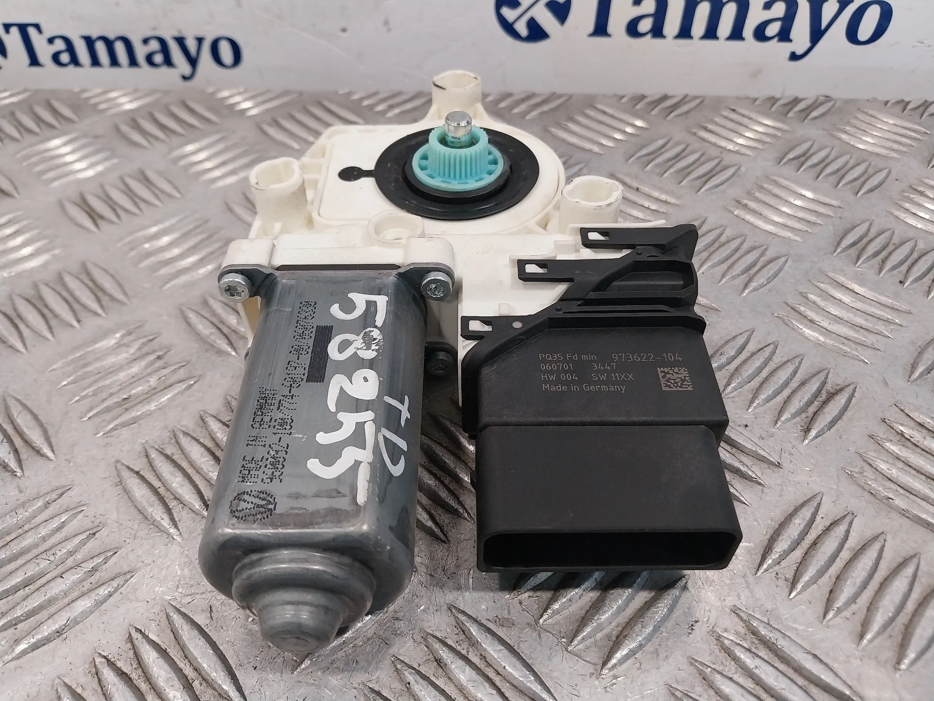 Motor Elevalunas Trasero Derecho para Volkswagen Passat Berlina (3C2)