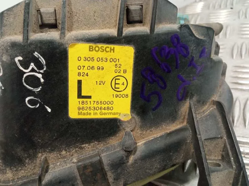 Faro Antiniebla Izquierdo para Peugeot 306 Cabriolet (S1)