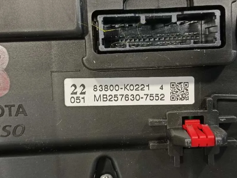 Cuadro Instrumentos para Toyota Yaris (Xpa1F/Mxph11/Chxnbw)