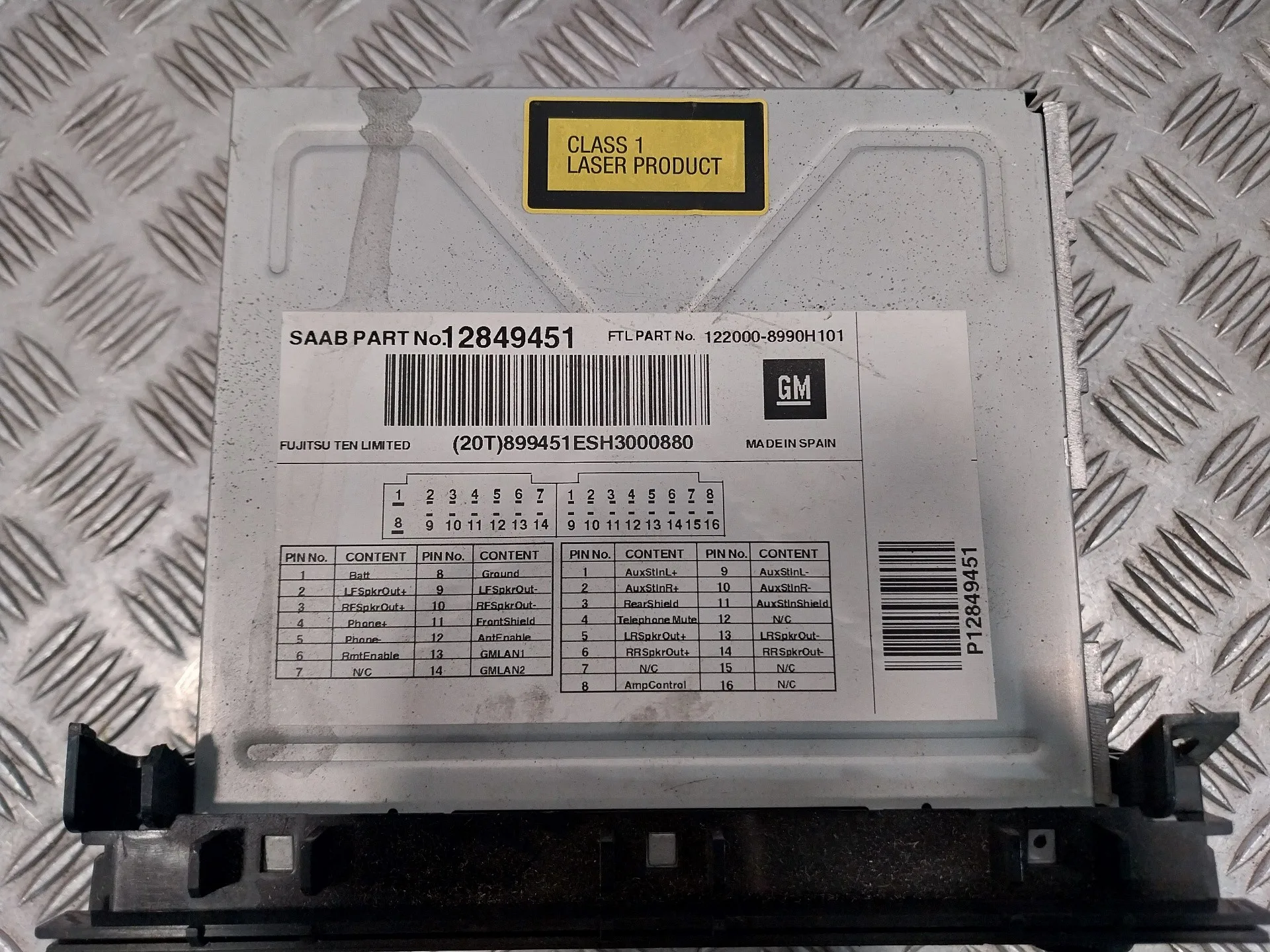 Sistema Audio / Radio Cd para Saab 9-3 Sport Hatch