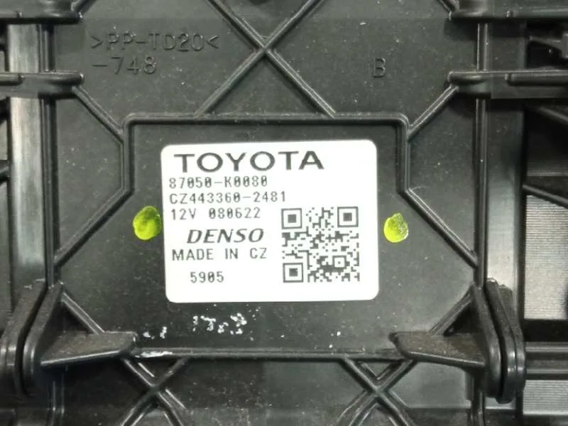 Calefaccion Entera Normal para Toyota Yaris (Xpa1F/Mxph11/Chxnbw)
