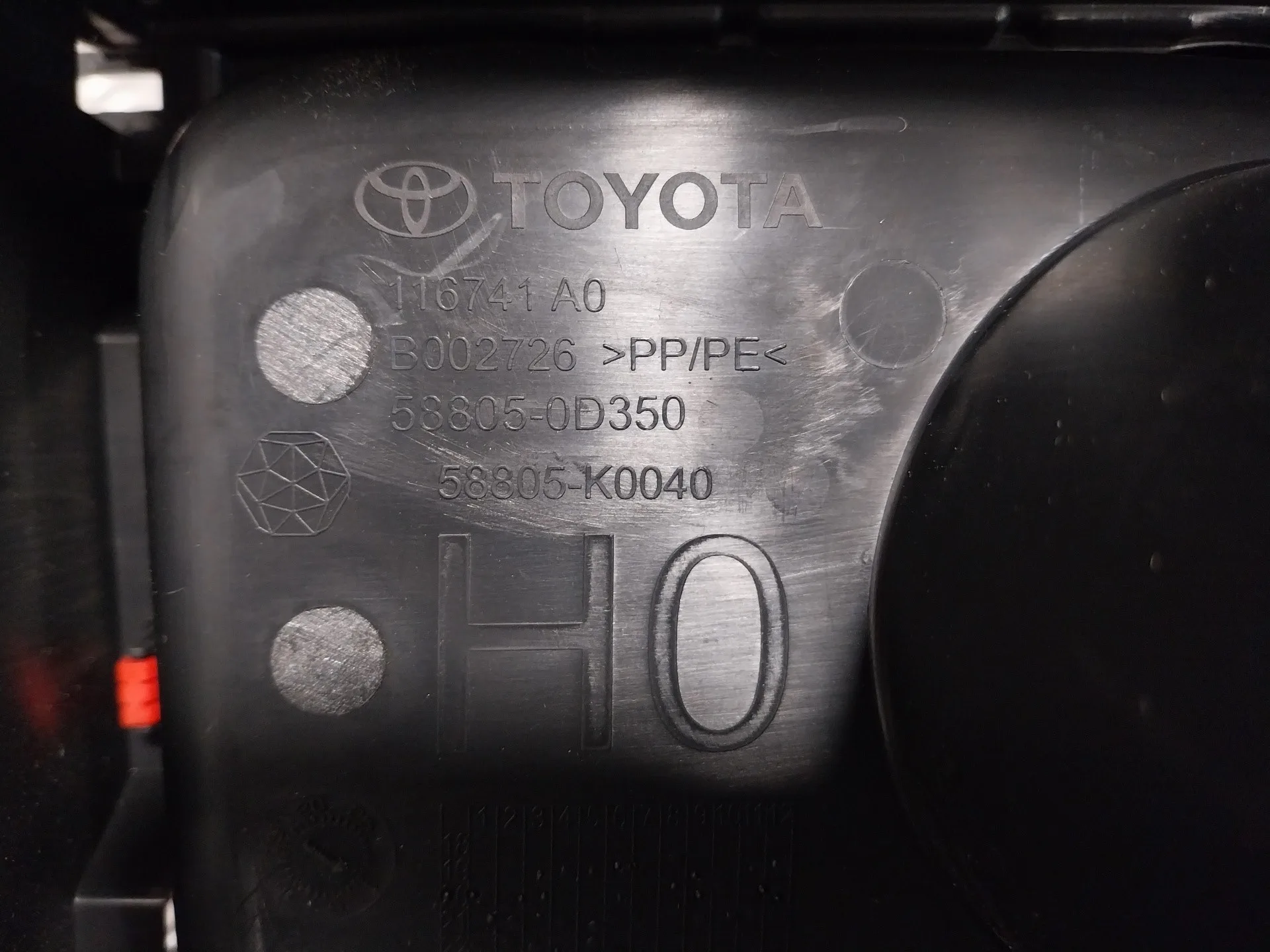 Consola Central para Toyota Yaris (Xpa1F/Mxph11/Chxnbw)