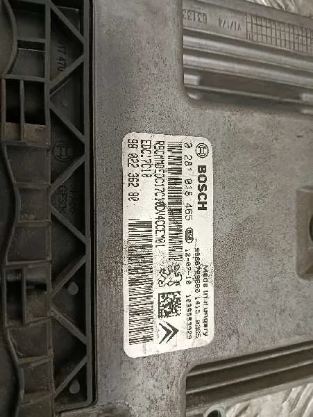 Centralita Motor Uce para Citroën C3