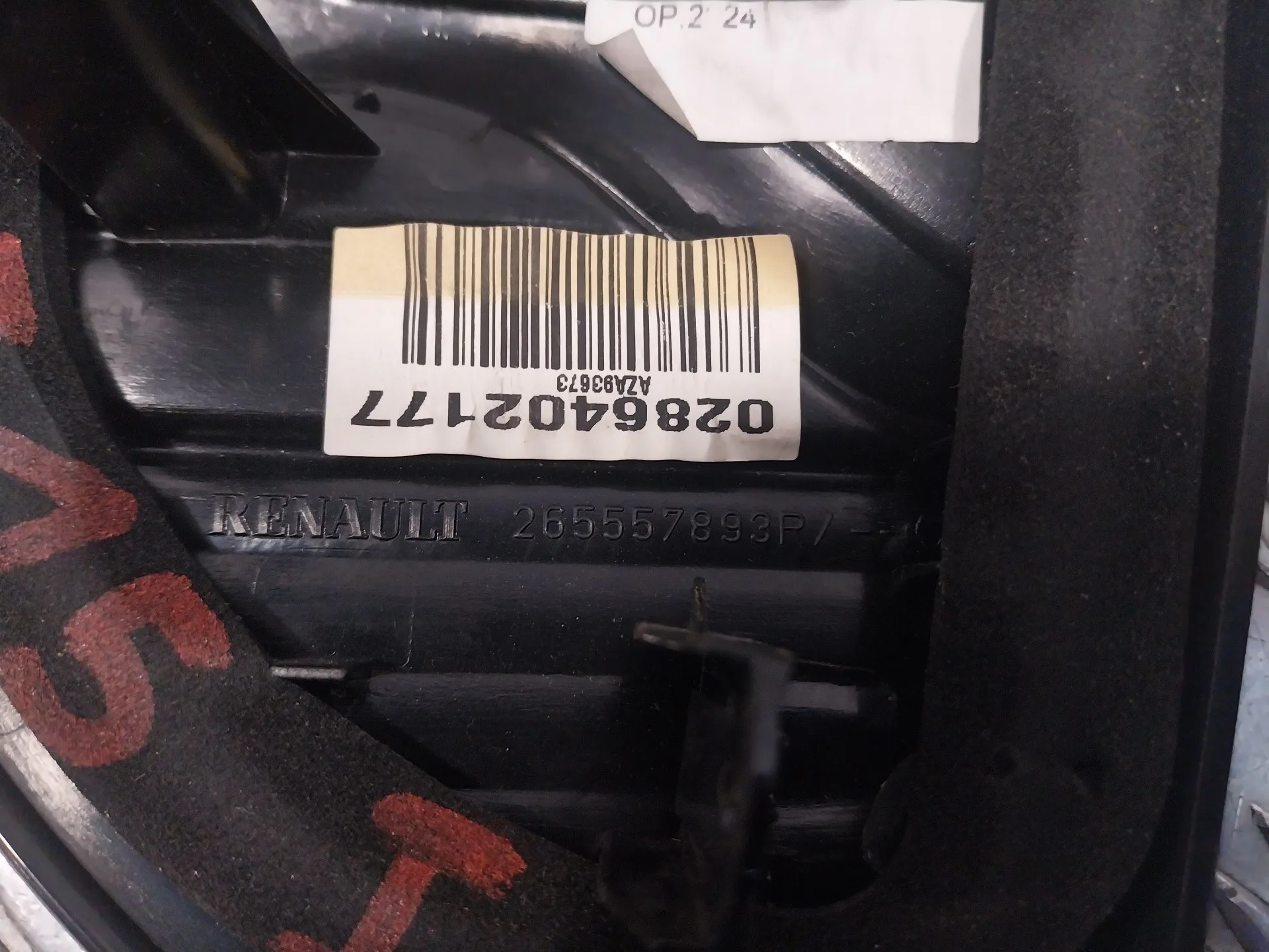 Piloto Trasero Izquierdo Interior para Renault Captur