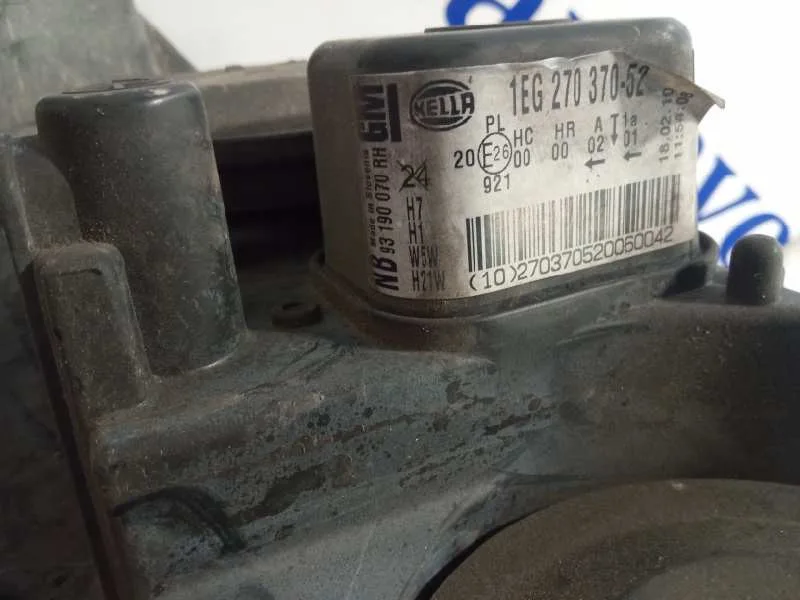 Faro Derecho para Opel Astra H Ber.